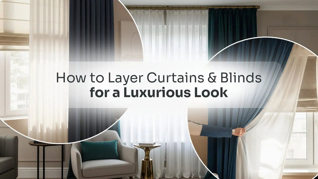 How to Layer Curtains and Blinds for a Luxurious Look