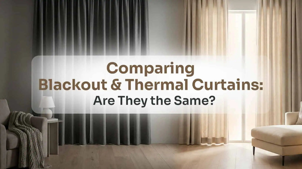 Comparing Blackout &amp; Thermal Curtains: Are They the Same?