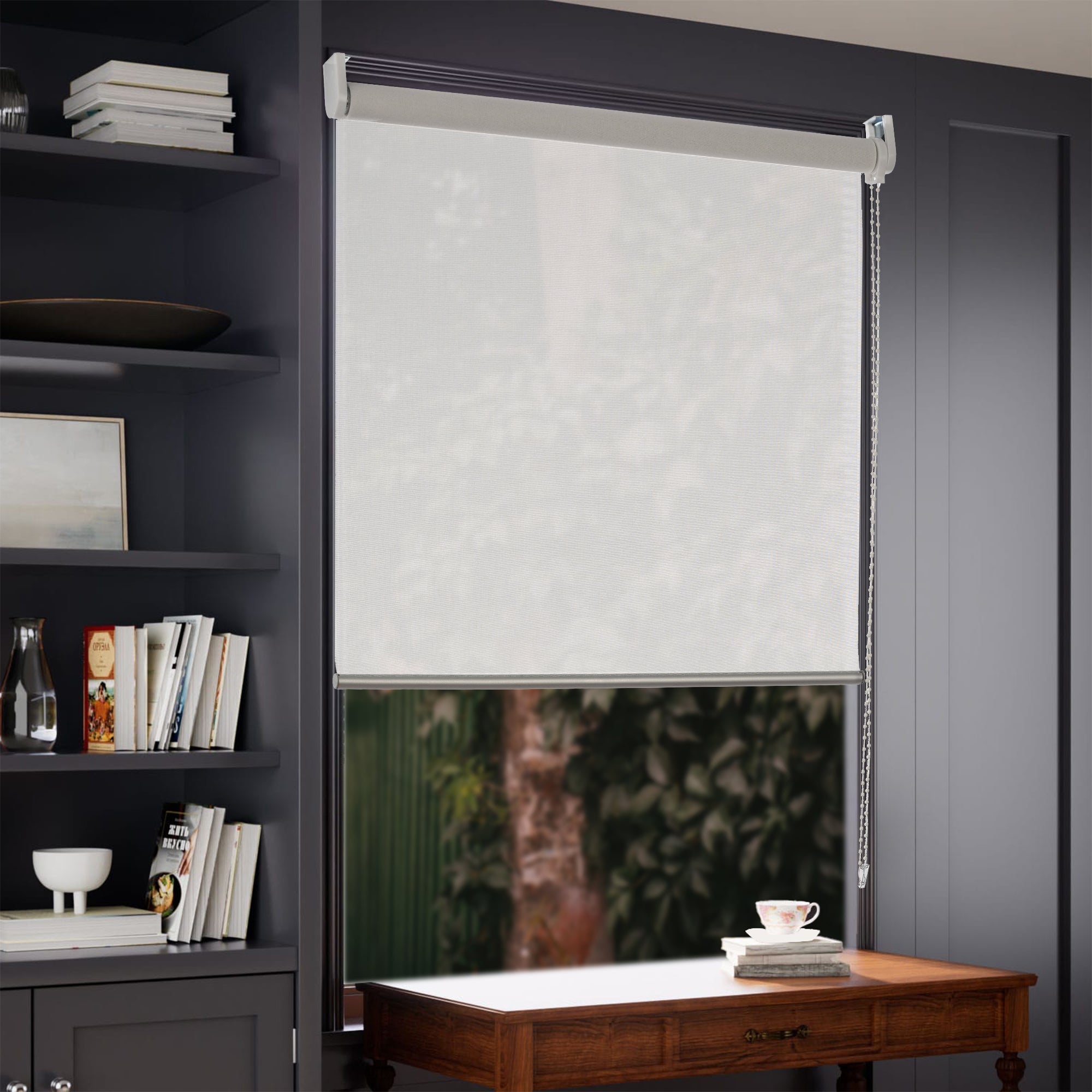 Lister Cartwright Sunscreen / Privacy Roller Blind Privacy Shades Roll