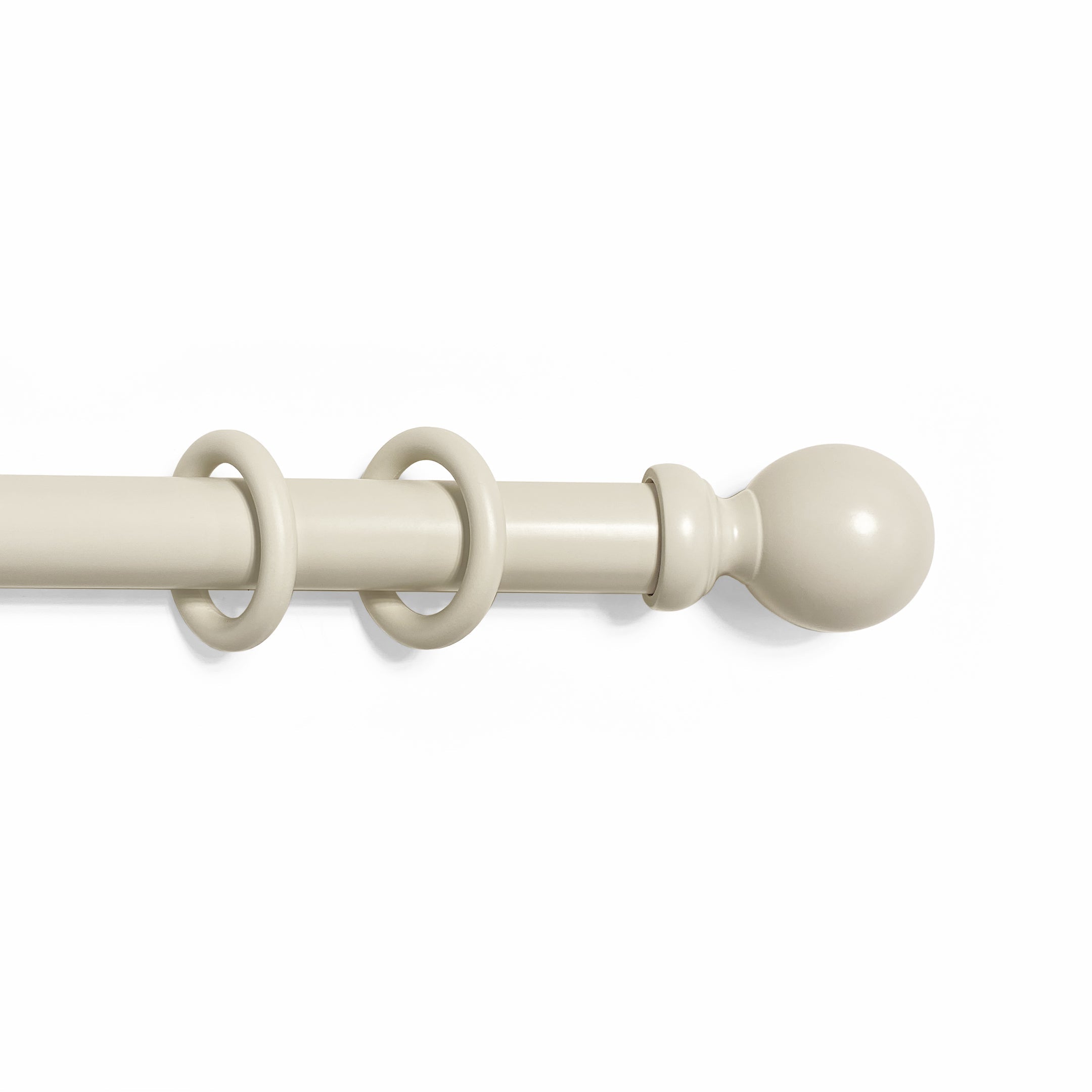 Lister Cartwright 28 mm Wooden Fixed Length Curtain Pole
