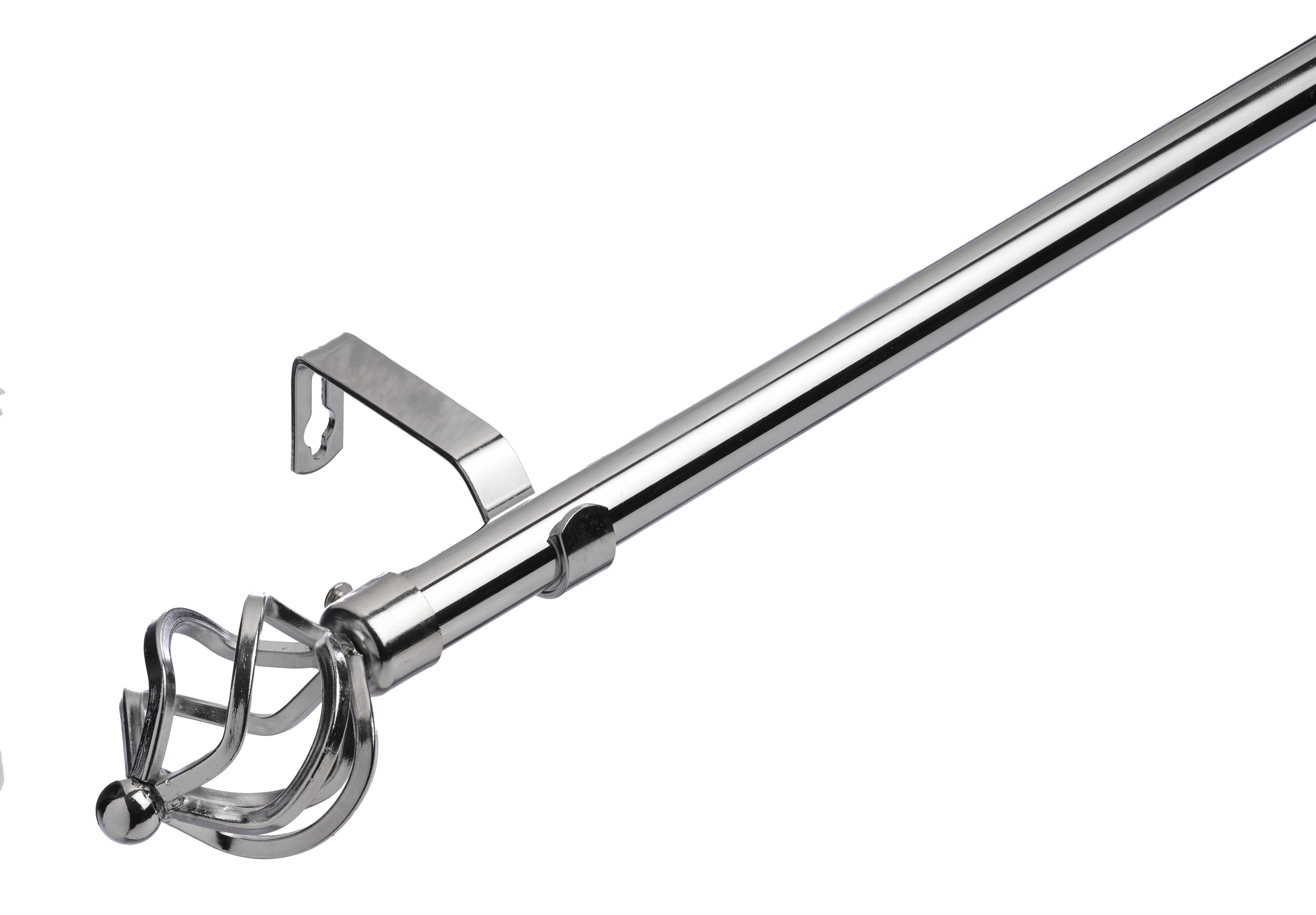 Lister Cartwright 19mm Extendable Metal Curtain Poles Rods